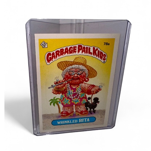 Garbage Pail Kids 
2nd Series
1985

Wrinkled Reta 
#78A - Picture 1 of 2